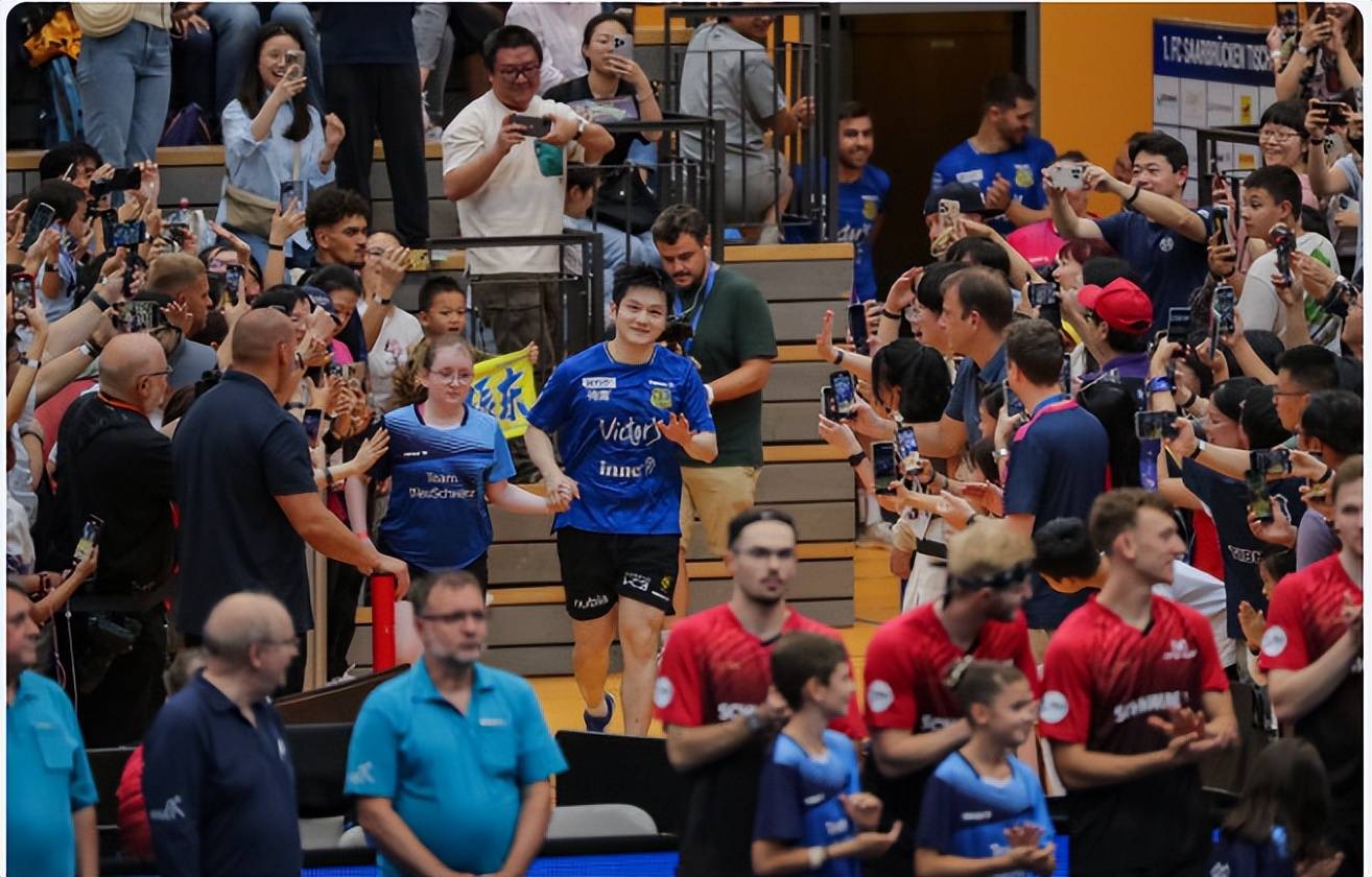 关于法国乒乓球队爆冷英国乒乓球队，樊振东统治全场的信息